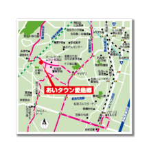 愛島郷地図