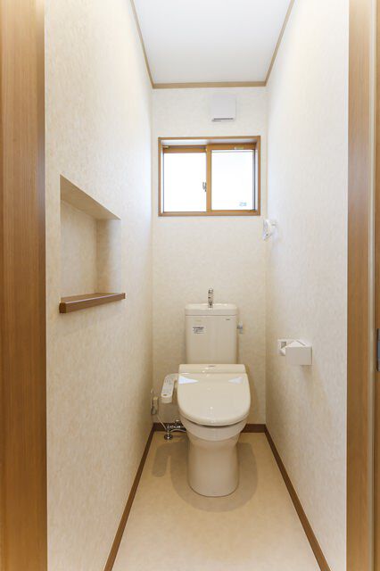 20150424平屋の家施工例トイレ
